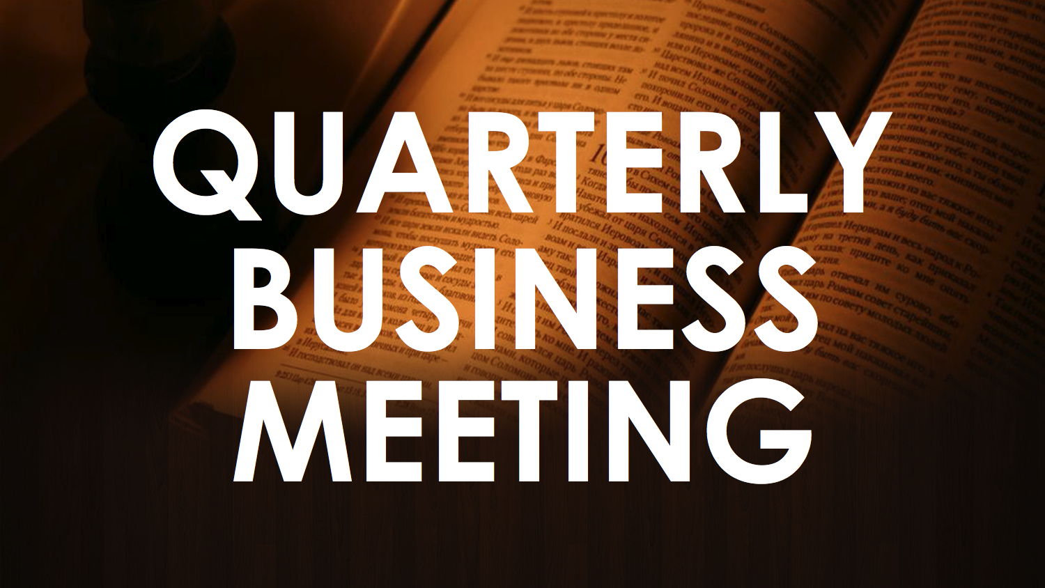 Image result for church business meeting voting